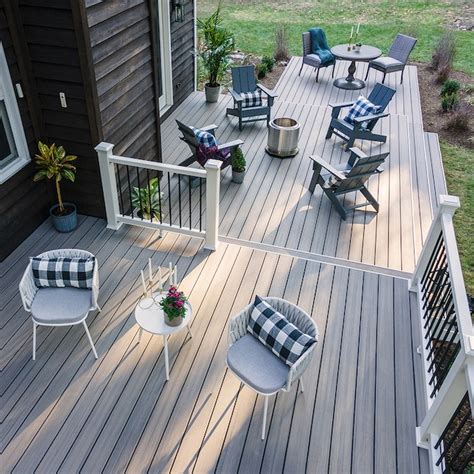Trex enhance rocky harbor 20 ft - A: Hello there and thank you for your interest in Trex decking. That is correct. Coastal Bluff is a darker brown, where as Rocky Harbor is a lighter brown-grey color. We offer samples of these colors at Home Depot. Please let us know if you have any other questions or concerns. Thank you, Jessica- Trex Customer Care Team 